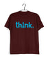 Chess THINK Sports Casual Graphic Printed T-Shirt for Men